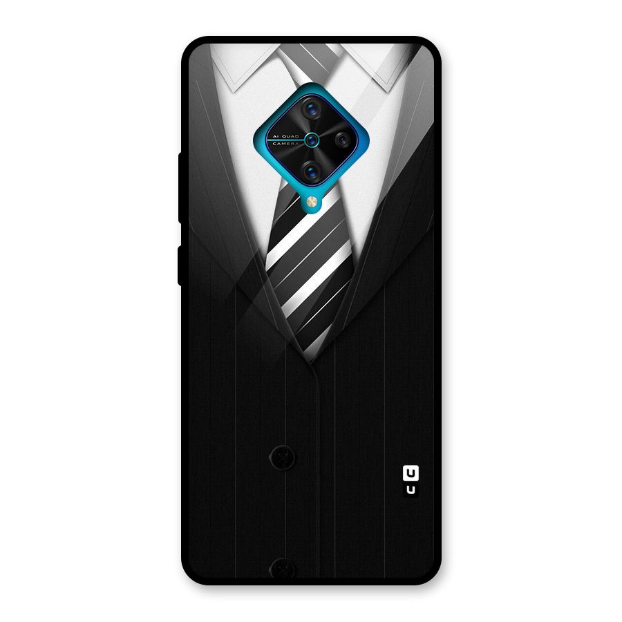 Classic Ready Suit Glass Back Case for Vivo S1 Pro