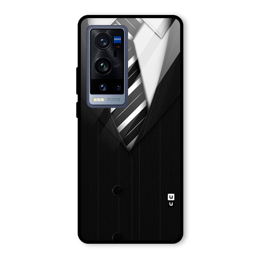 Classic Ready Suit Glass Back Case for Vivo X60 Pro Plus