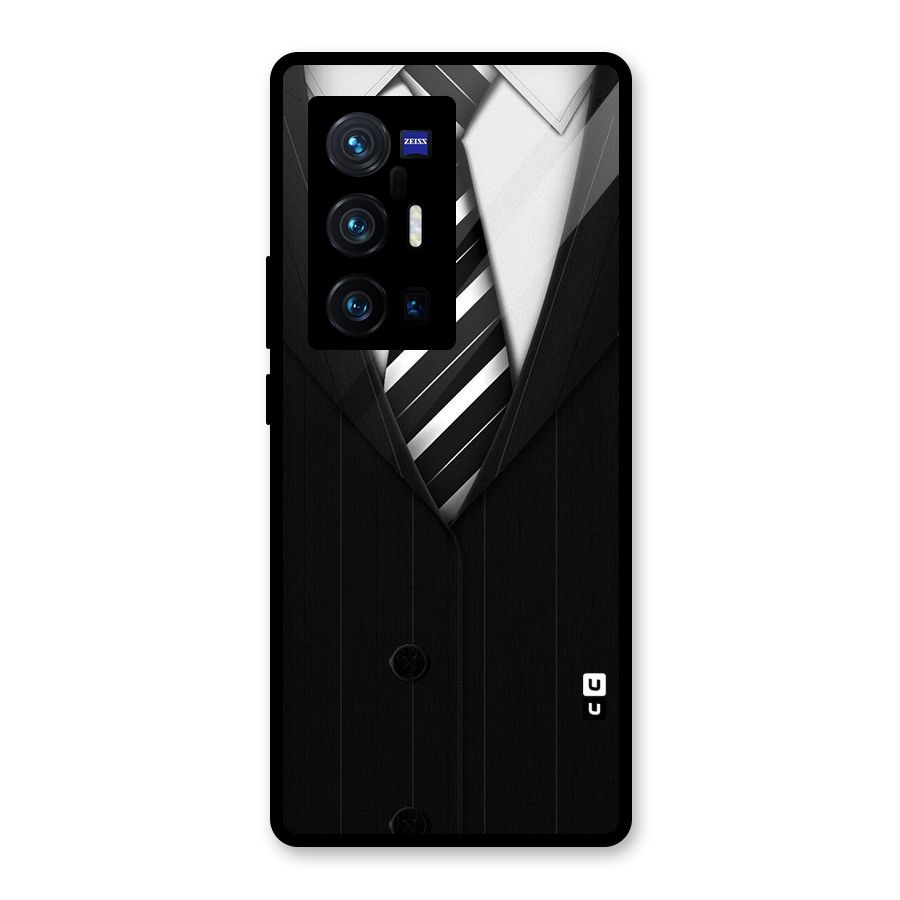 Classic Ready Suit Glass Back Case for Vivo X70 Pro Plus