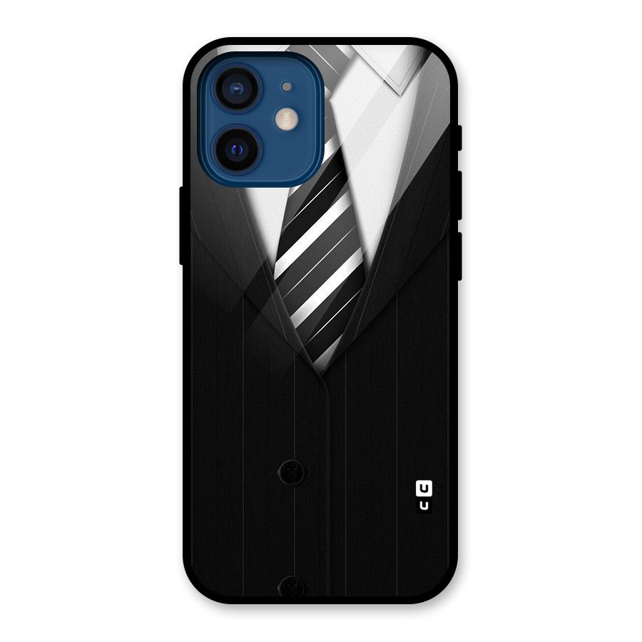 Classic Ready Suit Glass Back Case for iPhone 12 Mini