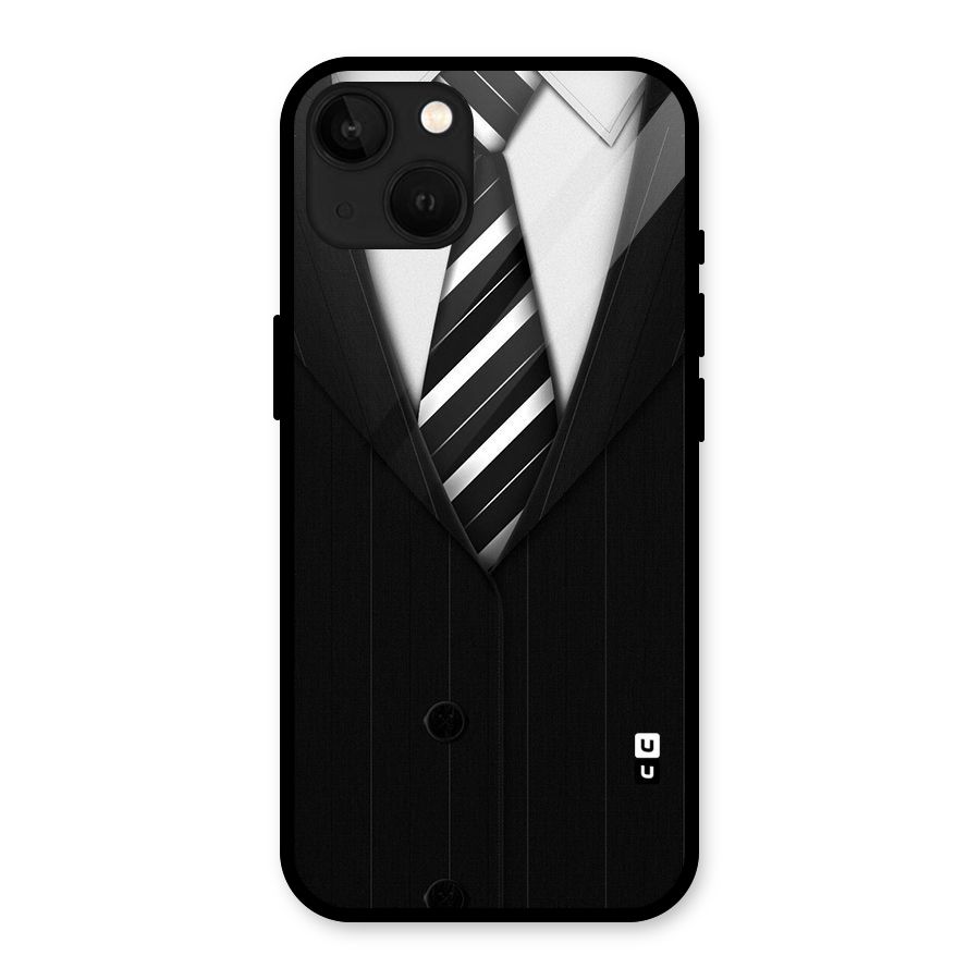 Classic Ready Suit Glass Back Case for iPhone 13