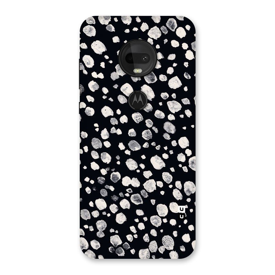 Classic Rocks Pattern Back Case for Moto G7