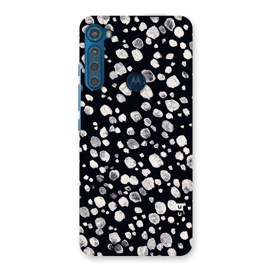 Classic Rocks Pattern Back Case for Motorola One Fusion Plus