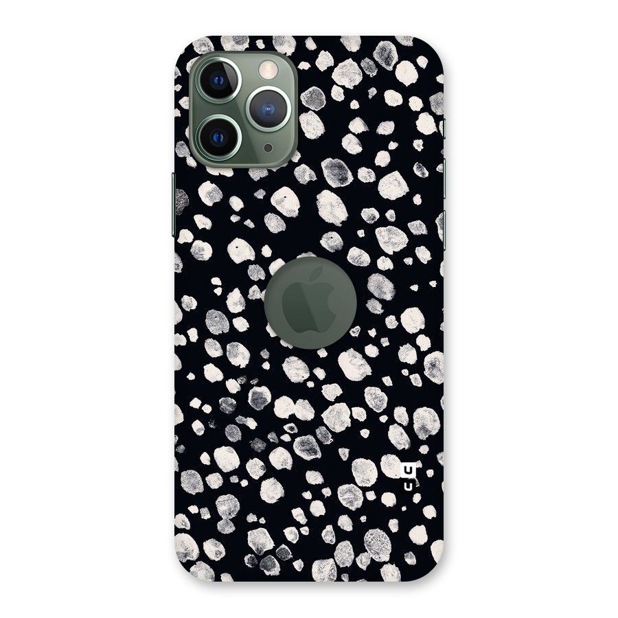 Classic Rocks Pattern Back Case for iPhone 11 Pro Logo  Cut