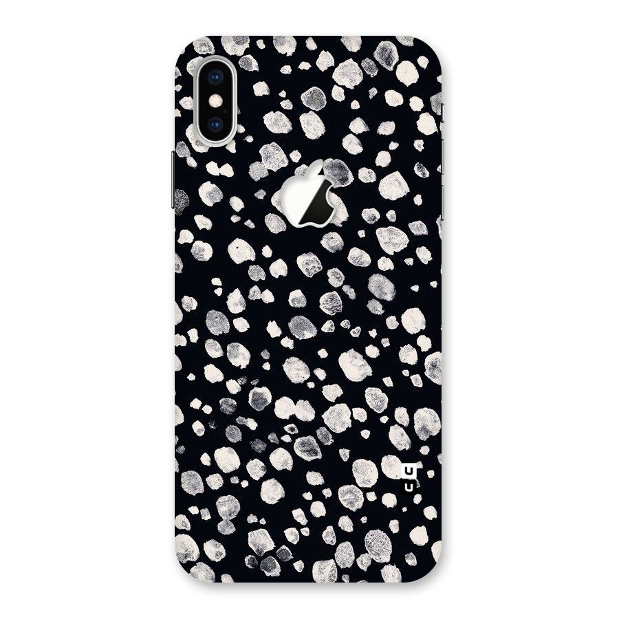 Classic Rocks Pattern Back Case for iPhone XS Max Apple Cut