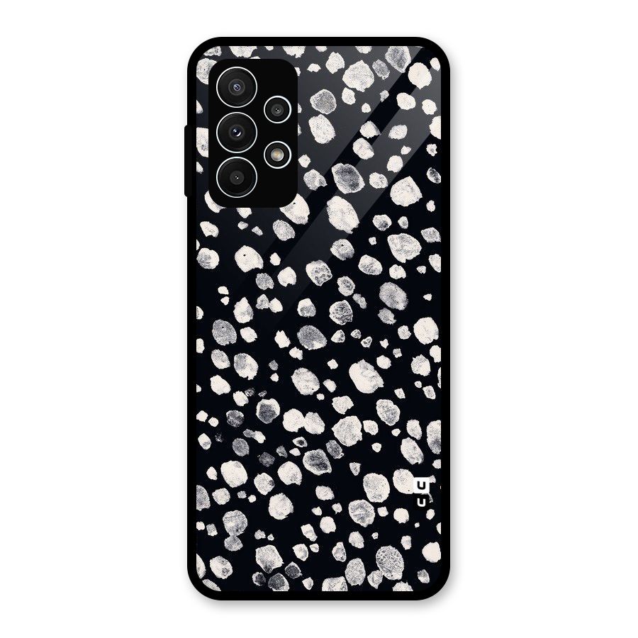 Classic Rocks Pattern Glass Back Case for Galaxy A23
