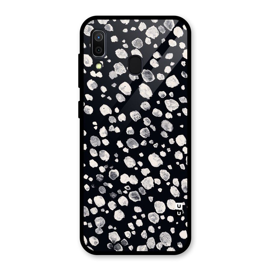 Classic Rocks Pattern Glass Back Case for Galaxy A30