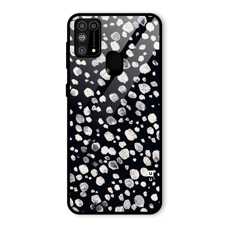 Classic Rocks Pattern Glass Back Case for Galaxy F41