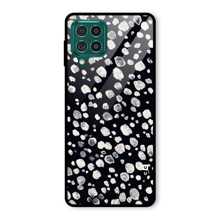 Classic Rocks Pattern Glass Back Case for Galaxy F62