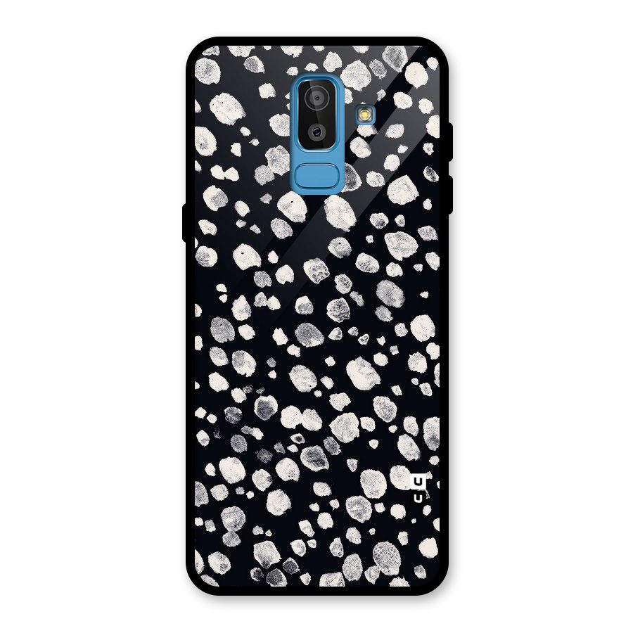 Classic Rocks Pattern Glass Back Case for Galaxy J8
