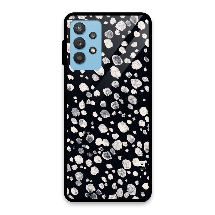Classic Rocks Pattern Glass Back Case for Galaxy M32 5G