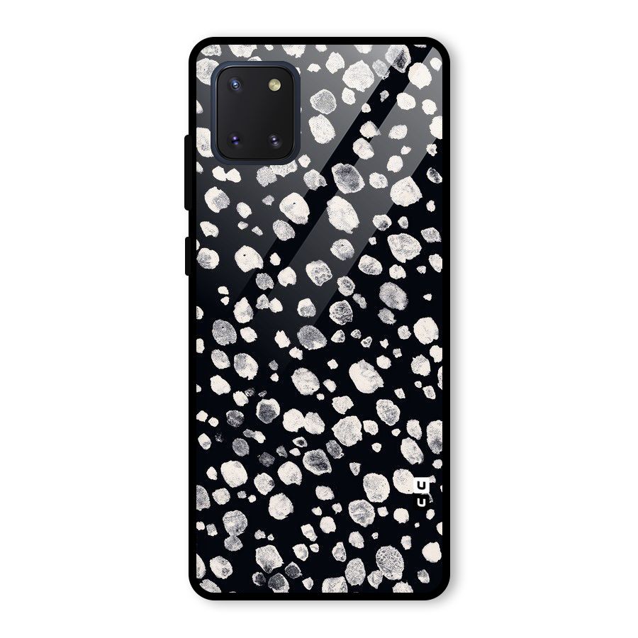 Classic Rocks Pattern Glass Back Case for Galaxy Note 10 Lite