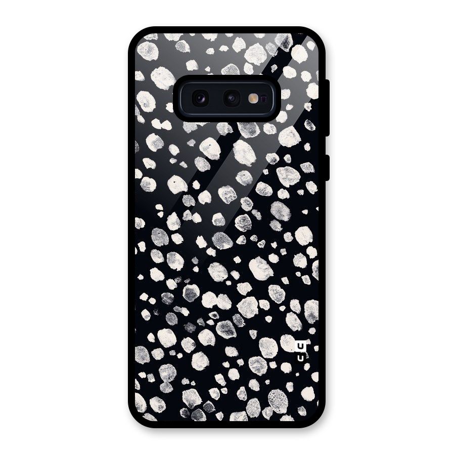 Classic Rocks Pattern Glass Back Case for Galaxy S10e