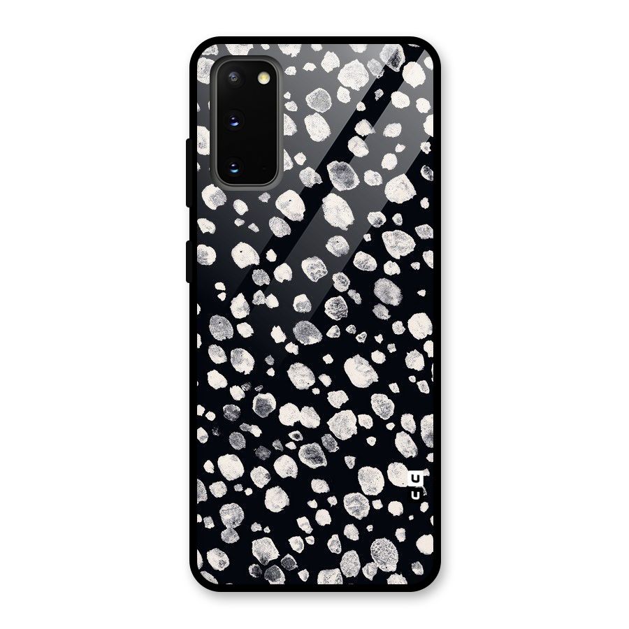 Classic Rocks Pattern Glass Back Case for Galaxy S20