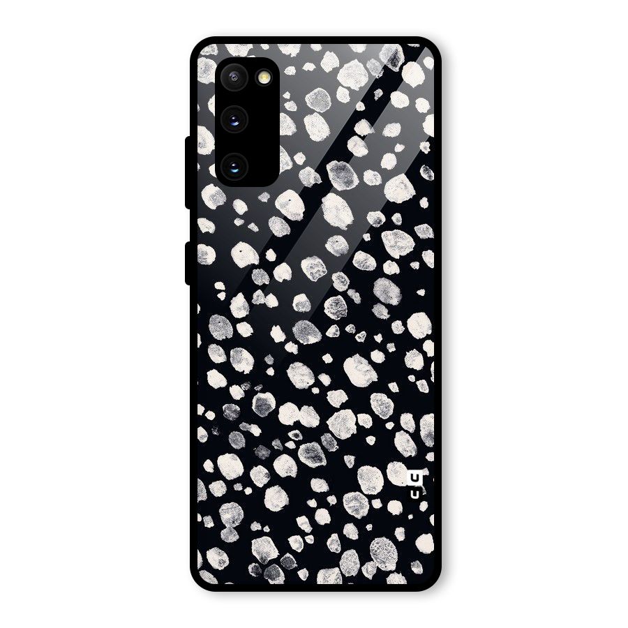Classic Rocks Pattern Glass Back Case for Galaxy S20 FE