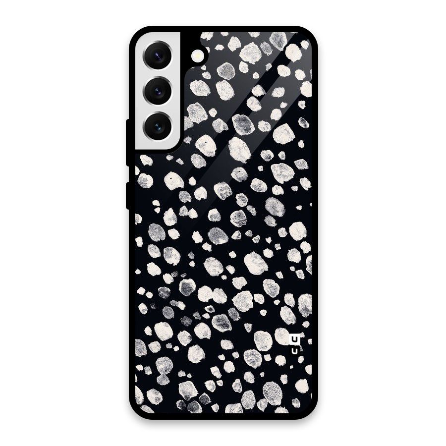 Classic Rocks Pattern Glass Back Case for Galaxy S22 Plus 5G