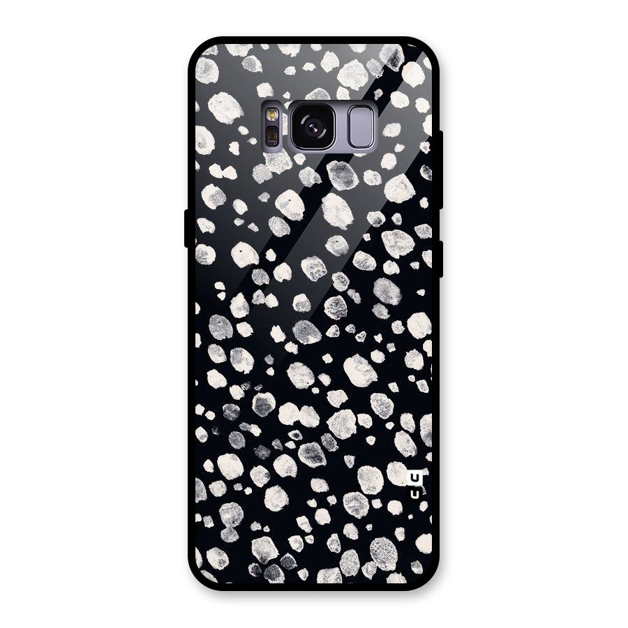 Classic Rocks Pattern Glass Back Case for Galaxy S8