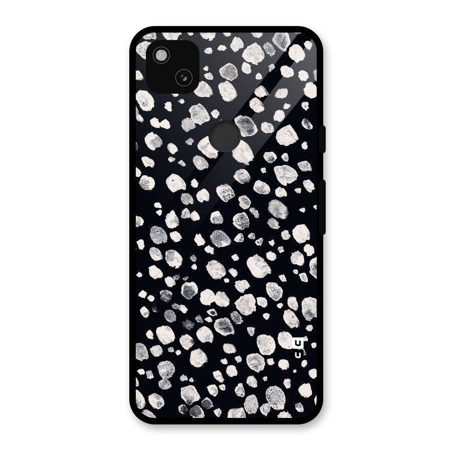 Classic Rocks Pattern Glass Back Case for Google Pixel 4a
