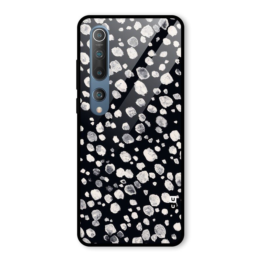 Classic Rocks Pattern Glass Back Case for Mi 10