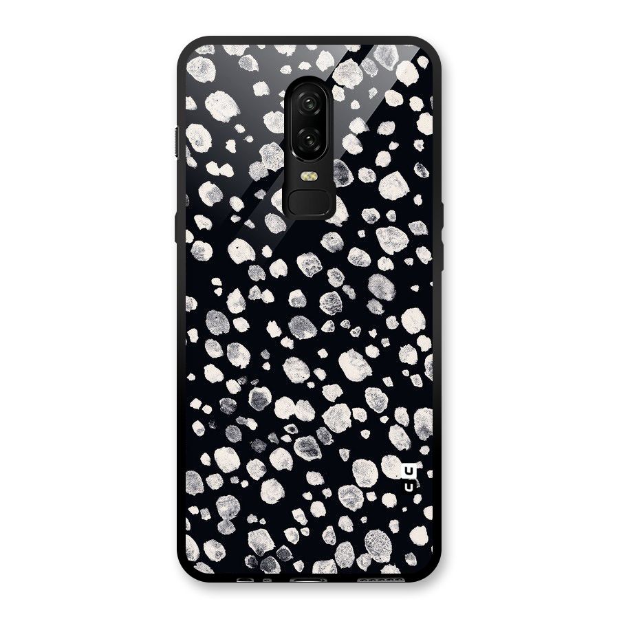 Classic Rocks Pattern Glass Back Case for OnePlus 6