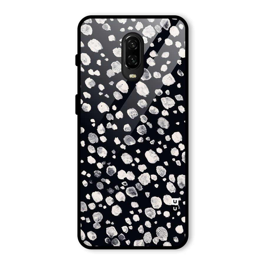 Classic Rocks Pattern Glass Back Case for OnePlus 6T