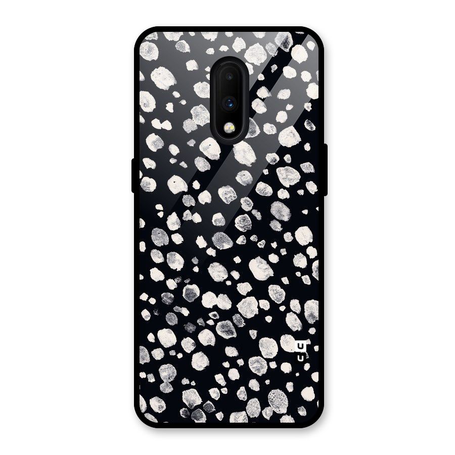 Classic Rocks Pattern Glass Back Case for OnePlus 7