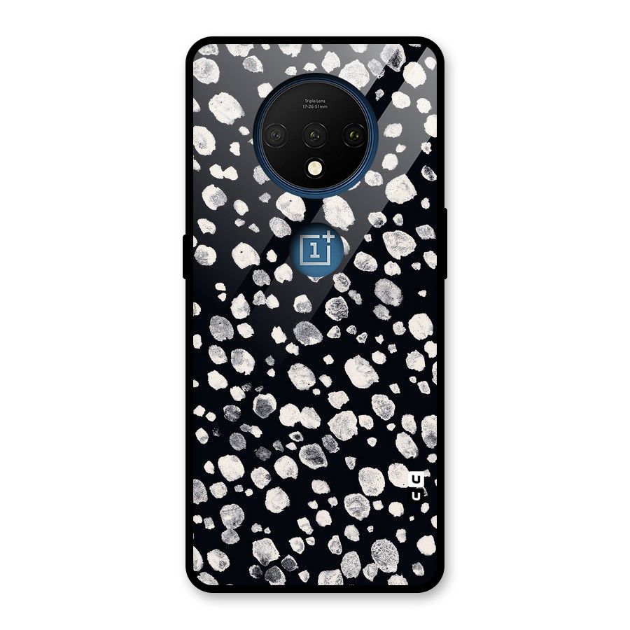 Classic Rocks Pattern Glass Back Case for OnePlus 7T