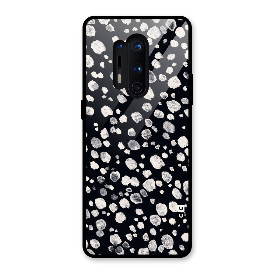 Classic Rocks Pattern Glass Back Case for OnePlus 8 Pro