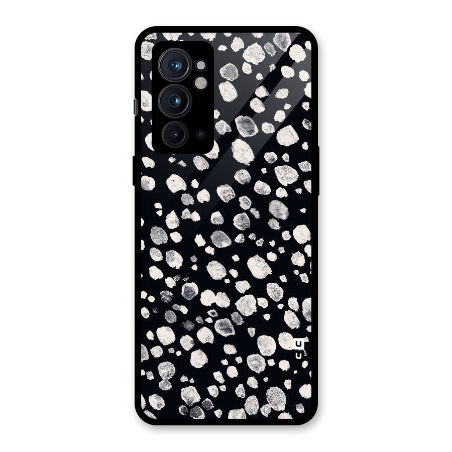 Classic Rocks Pattern Glass Back Case for OnePlus 9RT 5G