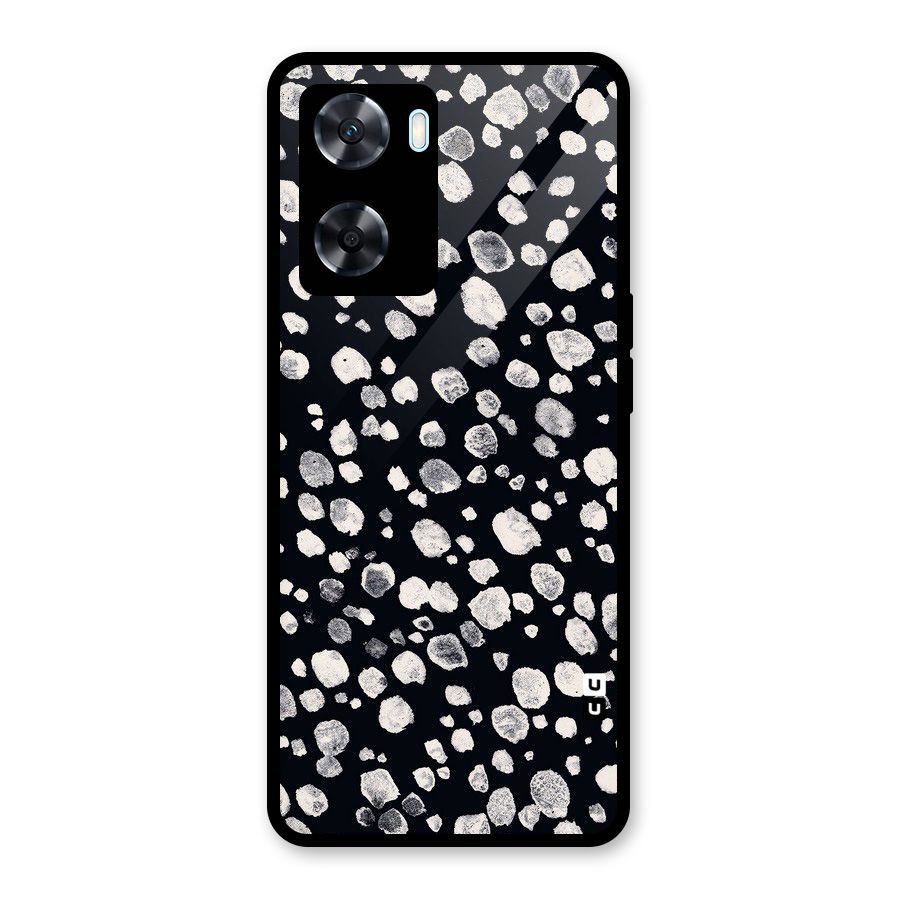 Classic Rocks Pattern Glass Back Case for Oppo A77