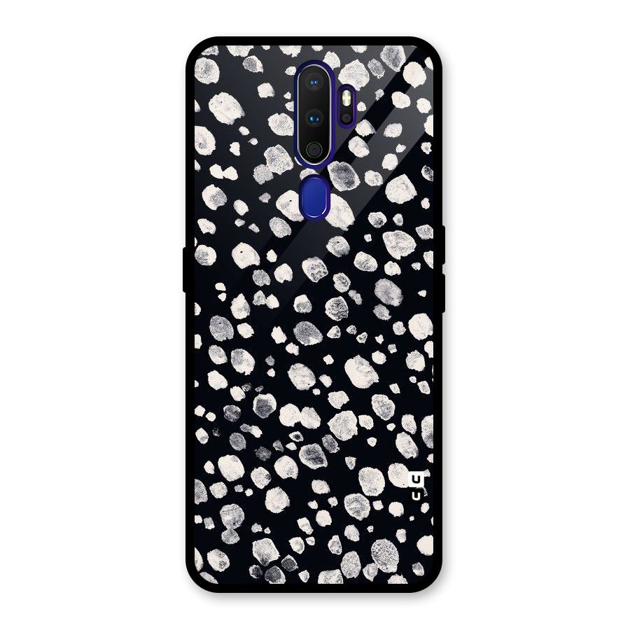Classic Rocks Pattern Glass Back Case for Oppo A9 (2020)
