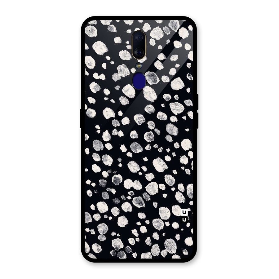 Classic Rocks Pattern Glass Back Case for Oppo F11
