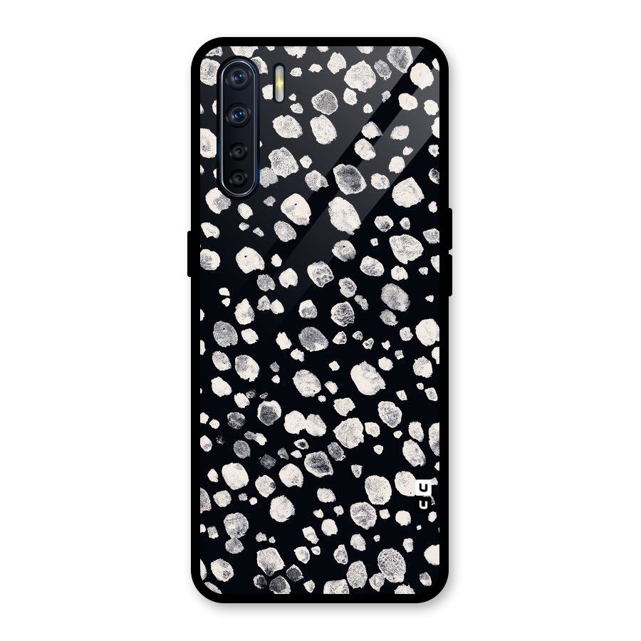 Classic Rocks Pattern Glass Back Case for Oppo F15