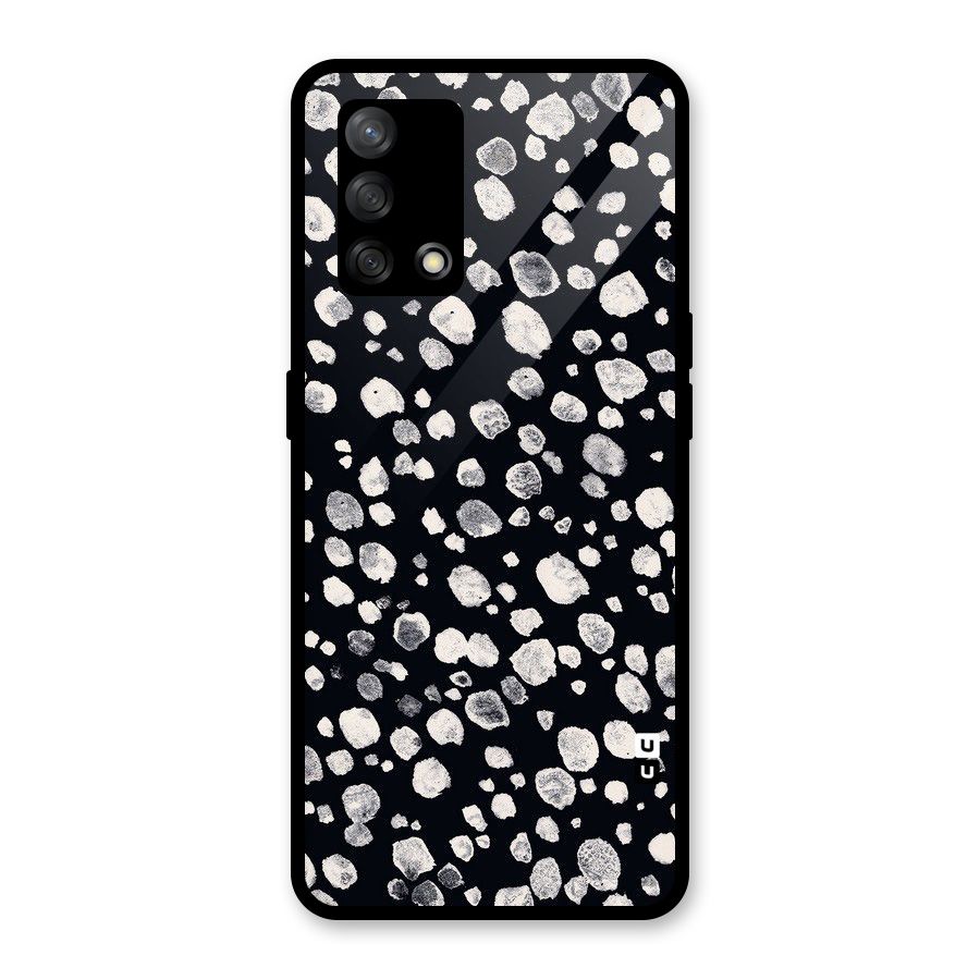 Classic Rocks Pattern Glass Back Case for Oppo F19