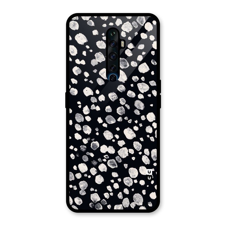 Classic Rocks Pattern Glass Back Case for Oppo Reno2 F