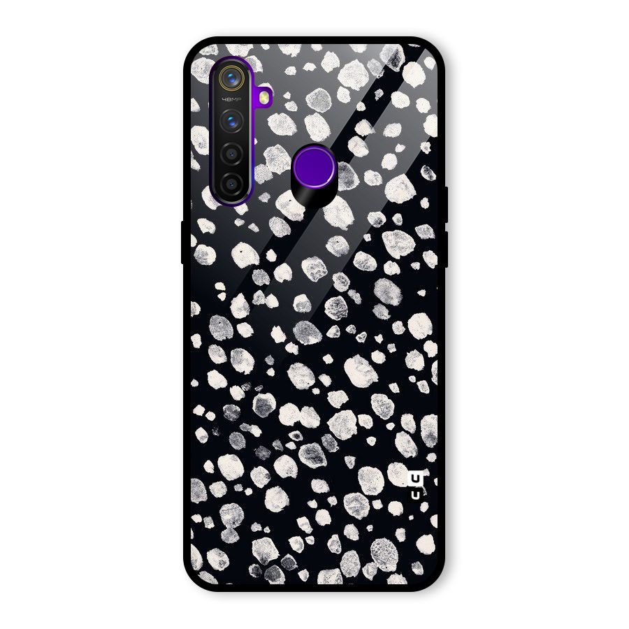 Classic Rocks Pattern Glass Back Case for Realme 5 Pro