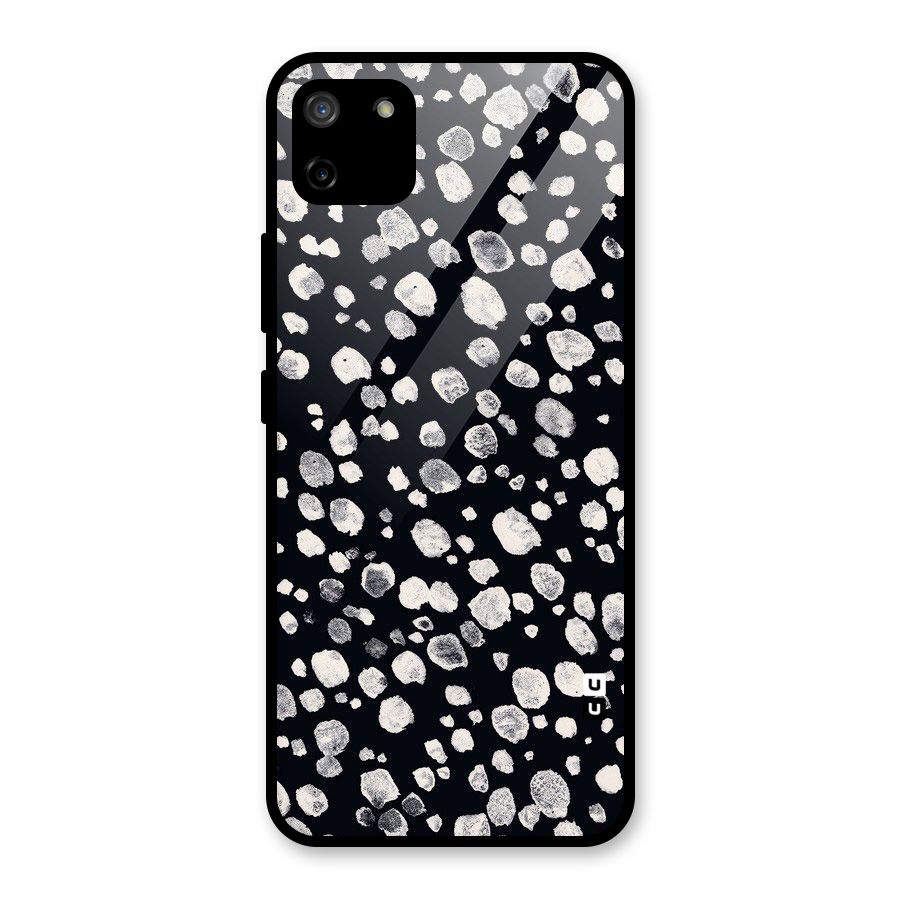 Classic Rocks Pattern Glass Back Case for Realme C11
