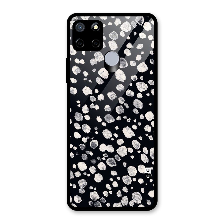 Classic Rocks Pattern Glass Back Case for Realme C12