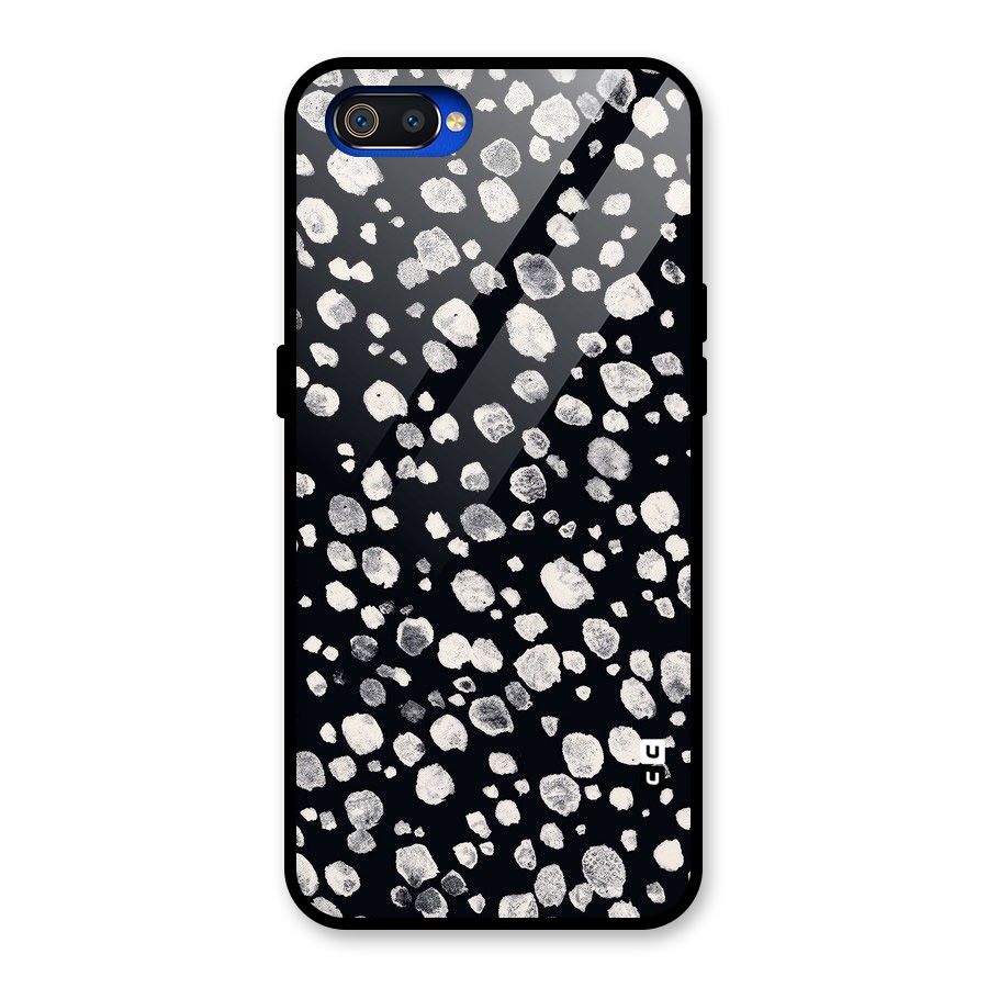 Classic Rocks Pattern Glass Back Case for Realme C2