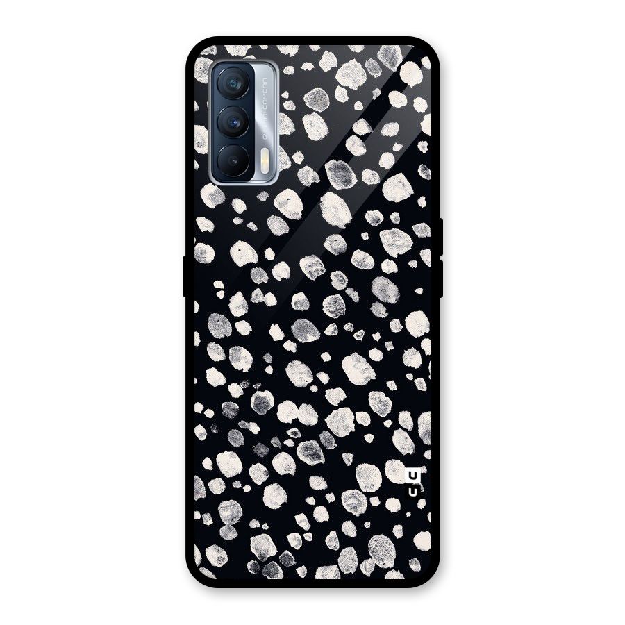 Classic Rocks Pattern Glass Back Case for Realme X7