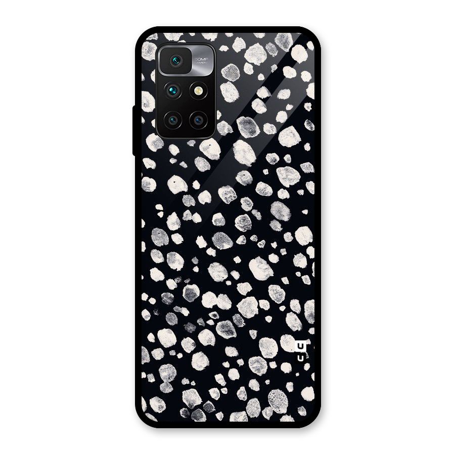 Classic Rocks Pattern Glass Back Case for Redmi 10 Prime