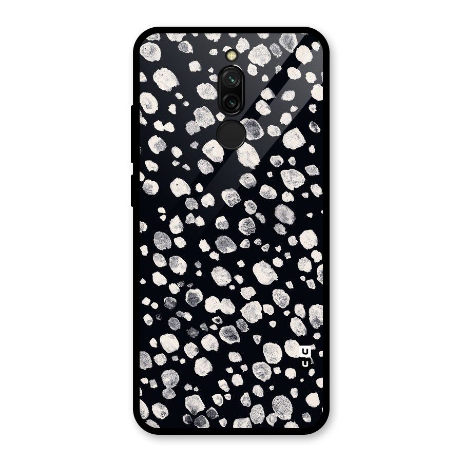 Classic Rocks Pattern Glass Back Case for Redmi 8