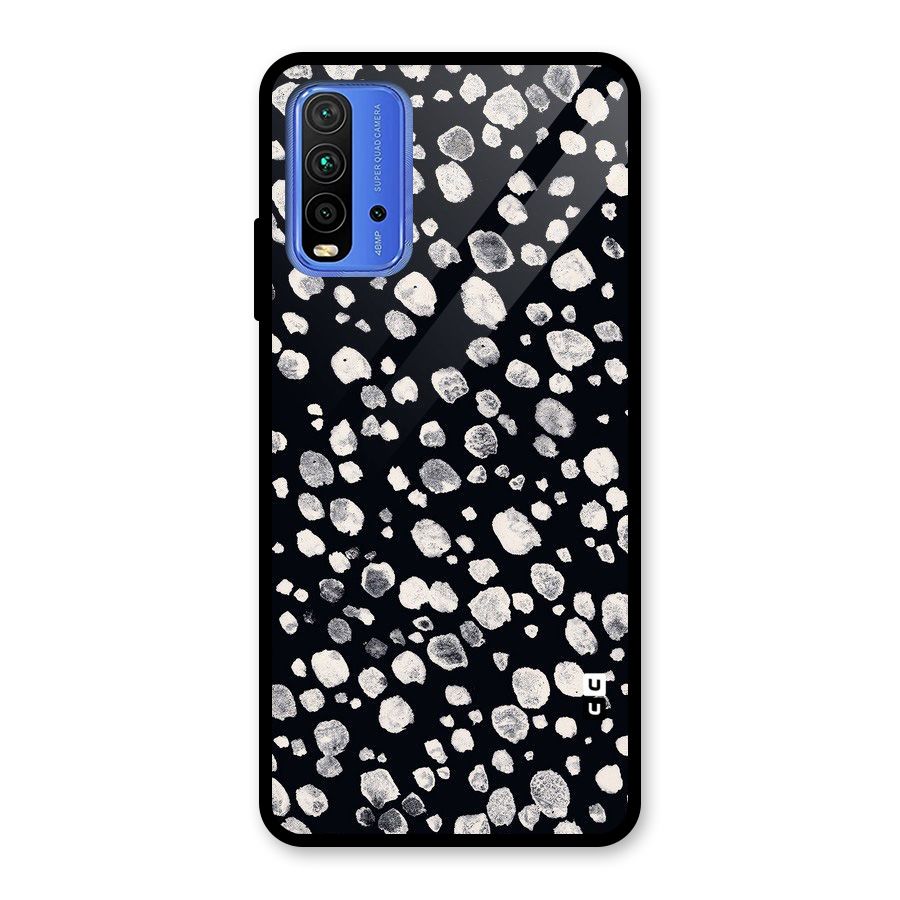 Classic Rocks Pattern Glass Back Case for Redmi 9 Power