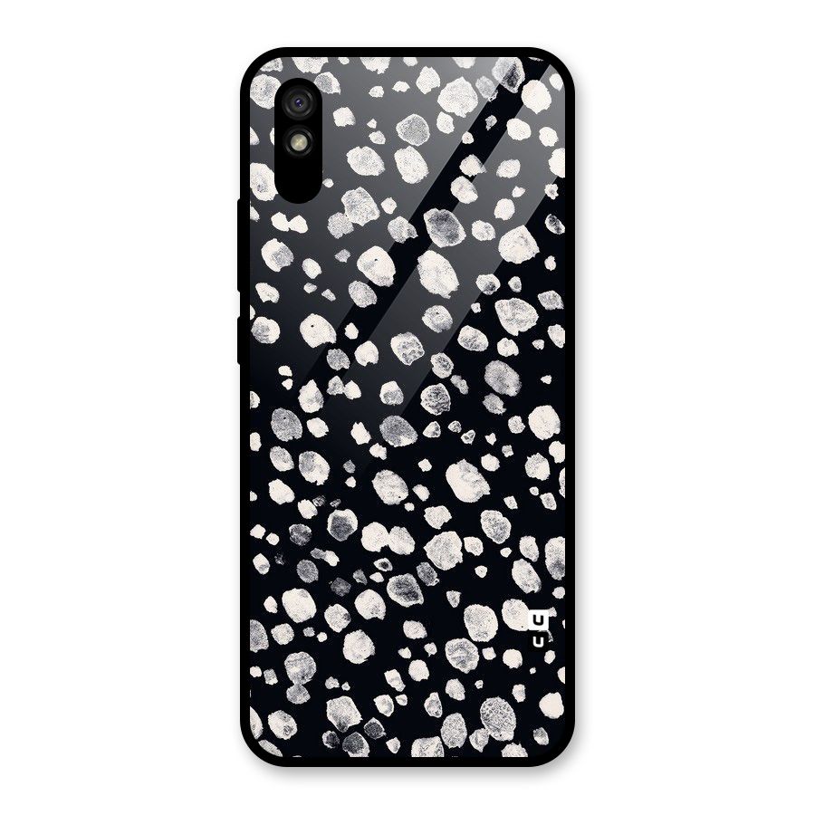 Classic Rocks Pattern Glass Back Case for Redmi 9i