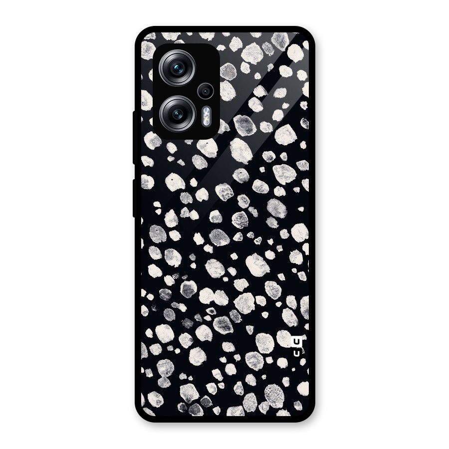 Classic Rocks Pattern Glass Back Case for Redmi K50i