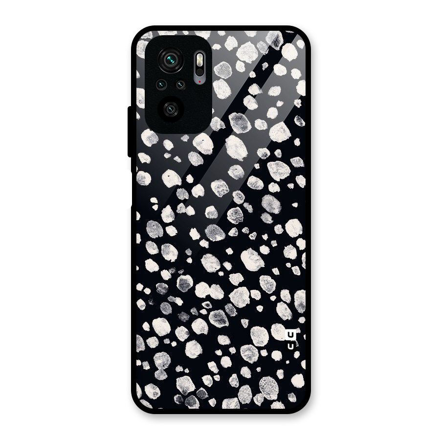 Classic Rocks Pattern Glass Back Case for Redmi Note 10S