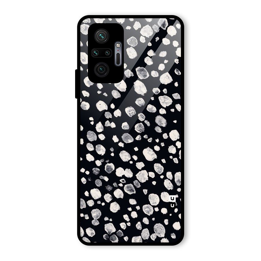 Classic Rocks Pattern Glass Back Case for Redmi Note 10 Pro