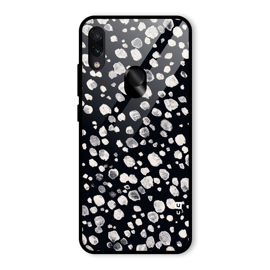 Classic Rocks Pattern Glass Back Case for Redmi Note 7