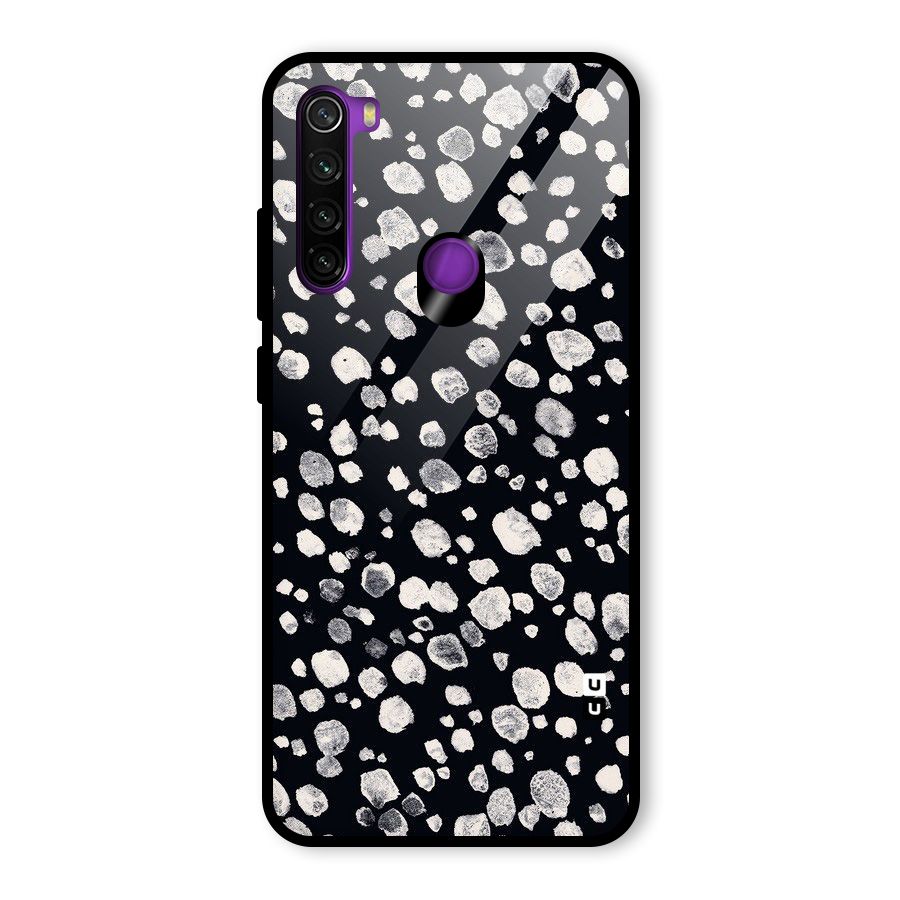 Classic Rocks Pattern Glass Back Case for Redmi Note 8