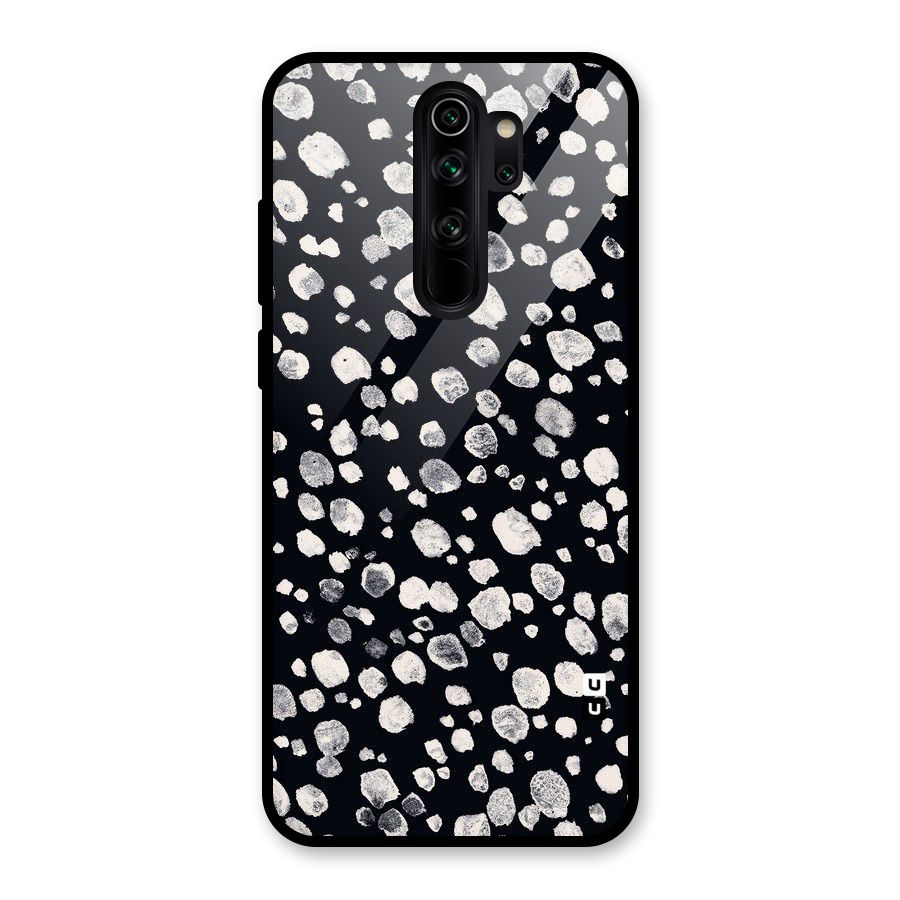 Classic Rocks Pattern Glass Back Case for Redmi Note 8 Pro